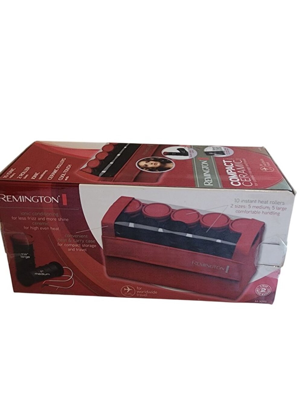 Remington Compact Ceramic Cool Touch Hot Rollers X's10
